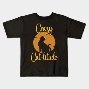 Crazy Cats Kids T-Shirt